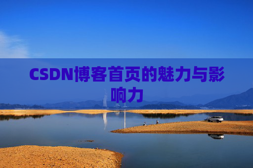 CSDN博客首页的魅力与影响力