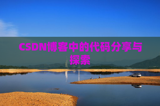 CSDN博客中的代码分享与探索